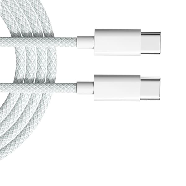 2-Pack 1,5 m USB C til C-kabel White
