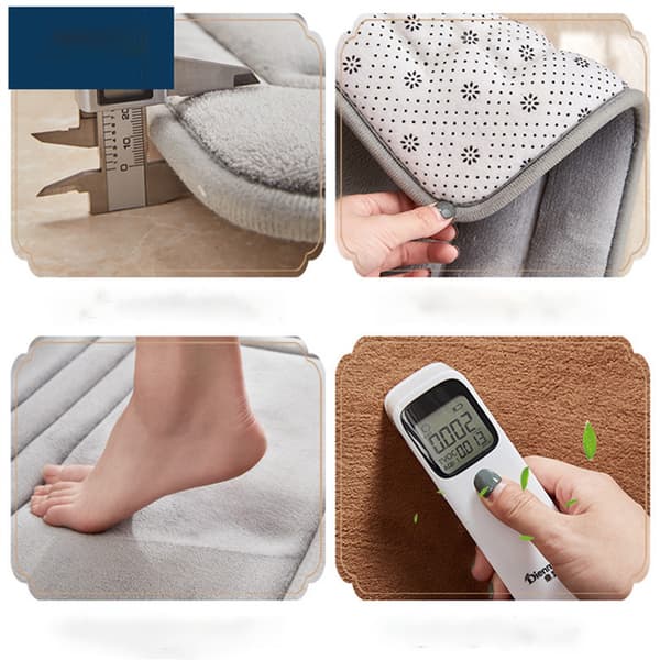 Absorberende bademåtte Grey