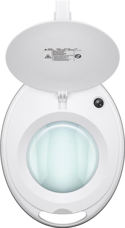 LED-forstørrelseslampe med klemme, 8 W