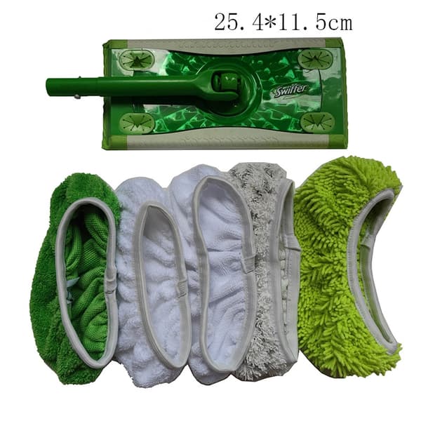 Erstatningstrekk i stoff til Swiffer-mopp 8-pack S