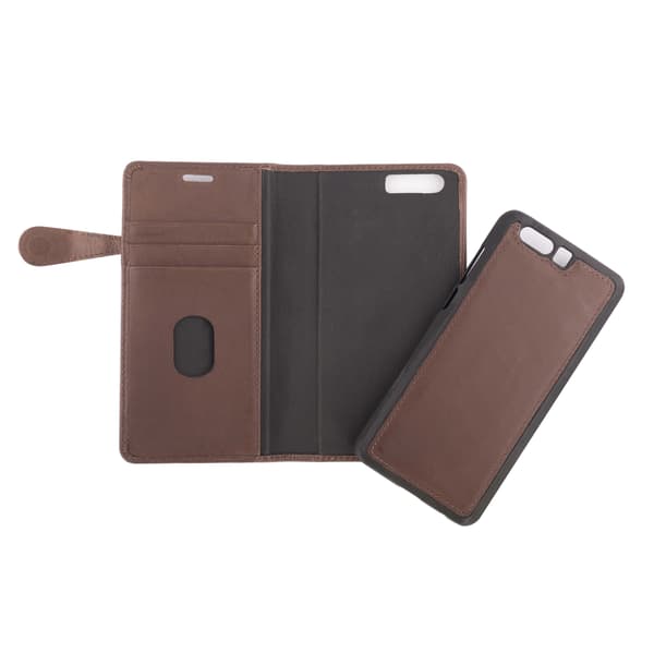 Wallet Læder Huawei Honor 9 Brun