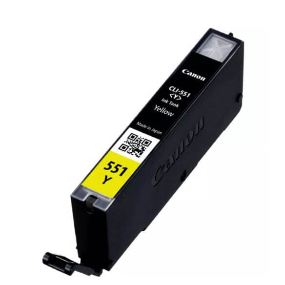 Blekk 6511B001 CLI-551 Gul