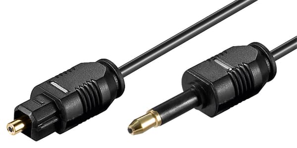 Toslink till Mini-Toslink-kabel