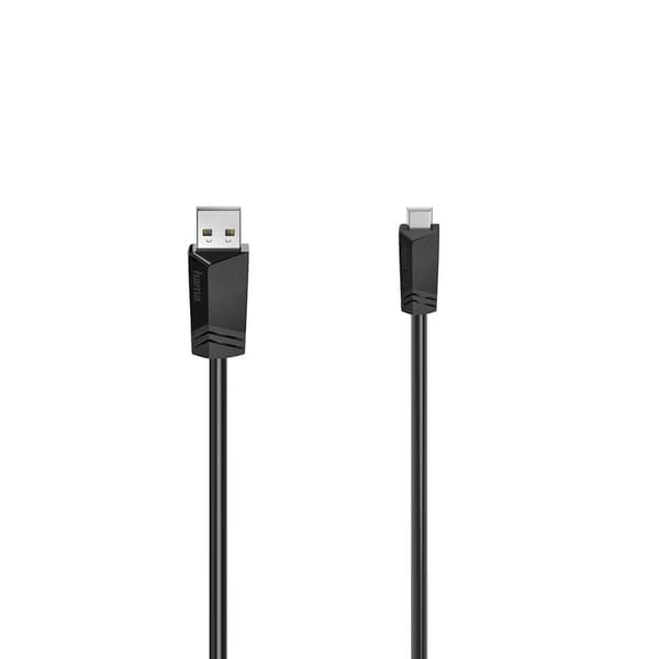 Cable USB-Mini-B to USB-A USB 2.0 480 Mbit/s Black 1.5m