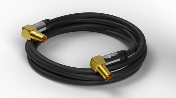 TV-antennekabel (135 dB), 4x skjermet