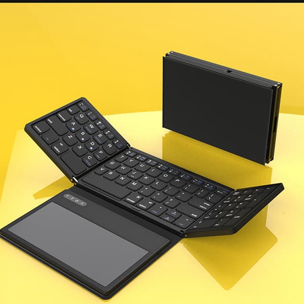 Taitettava Bluetooth-näppäimistö kosketuslevyllä