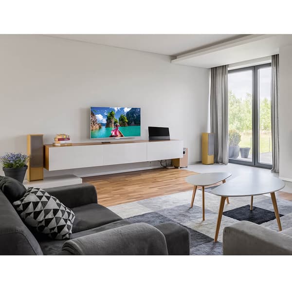 Indendørs Antenne Pro 55 DAB+/DAB/DVB-T2/FM Flad Sort