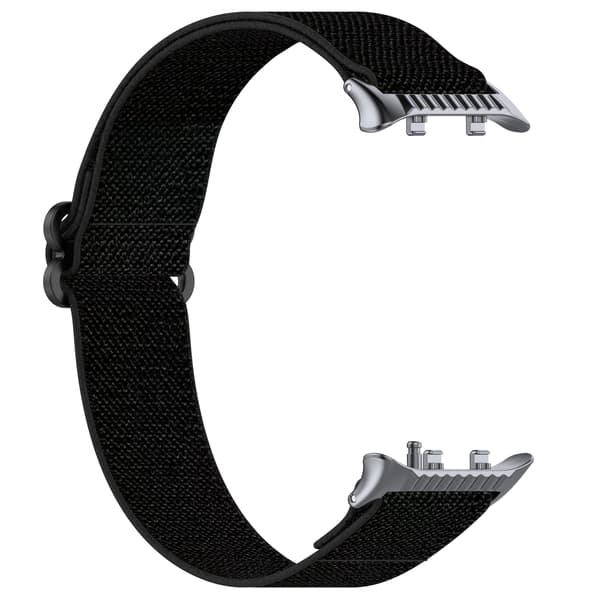 Huawei Watch D2 Nylon Elastisk Bånd: Justerbar & Vevd Stropp Black