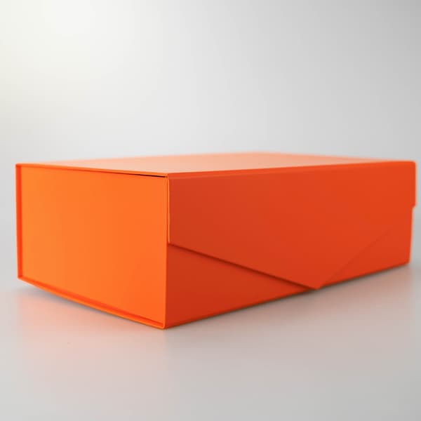 Stor V-formet gaveeske Orange M