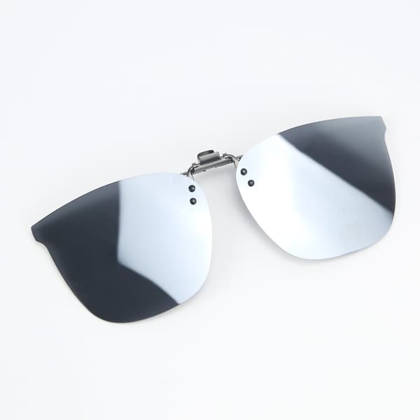 Polariserede Clip-on Solbriller Silver