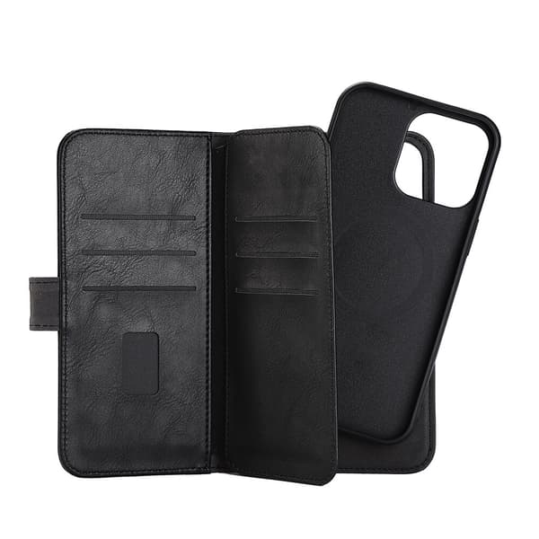 Wallet 2-i-1 7 Kortrum MagSeries Sort - iPhone 14 Pro Pro Max