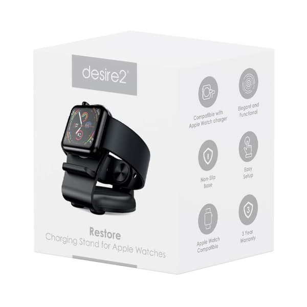 Ladestander Restore til Apple Watch Sort