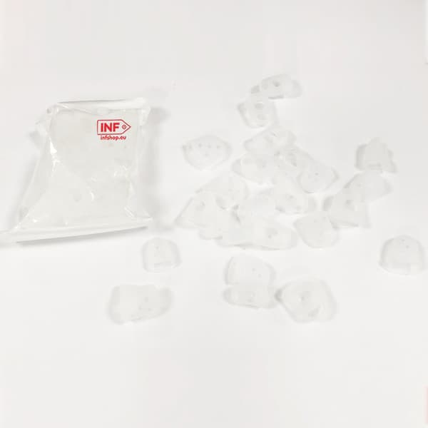 Gitarr fingerskydd silikon 25 st Transparent