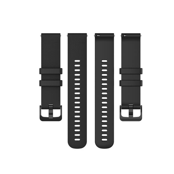 Universal urrem 16 mm Silikone Black