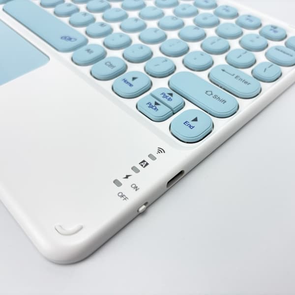 Bluetooth-tangentbordsfodral för Samsung Galaxy Tab A9+ 11" Blue