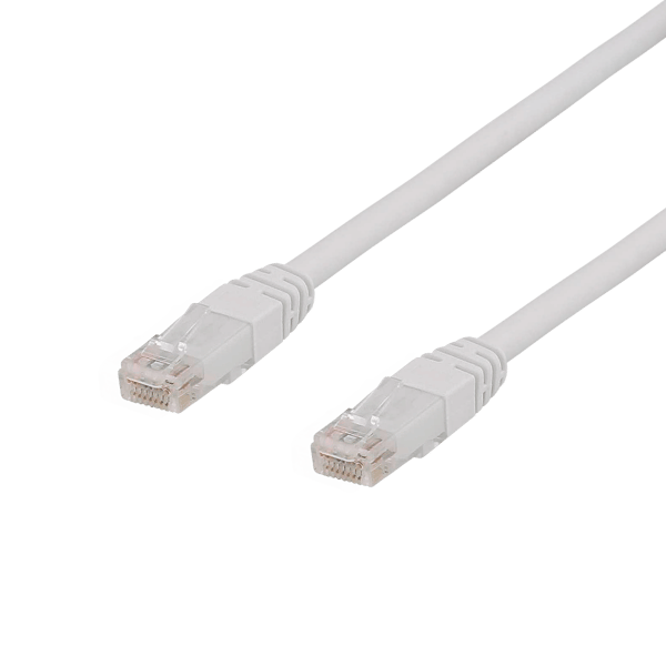 U/UTP Cat6a patch cable, 5m, 500MHz, LSZH, white