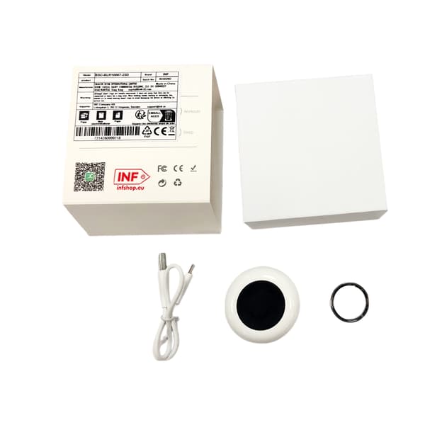 Smart Ring R1000 – Unimonitori, Bluetooth 5.0, veren happimonitori Silver 13