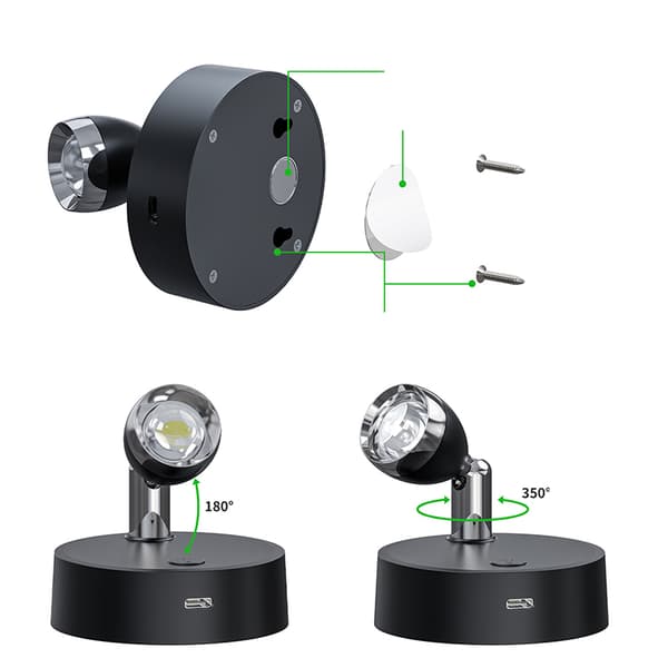 Fjernkontroll for trådløs LED-spotlight