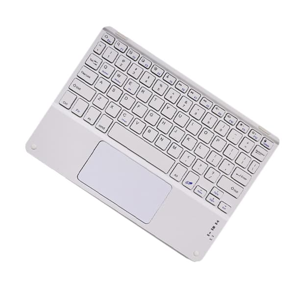 Trådløst touchpad-tastatur til tablets White L