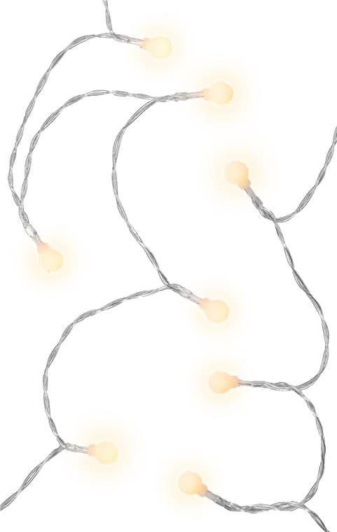 80 LED lysstreng "Balls"