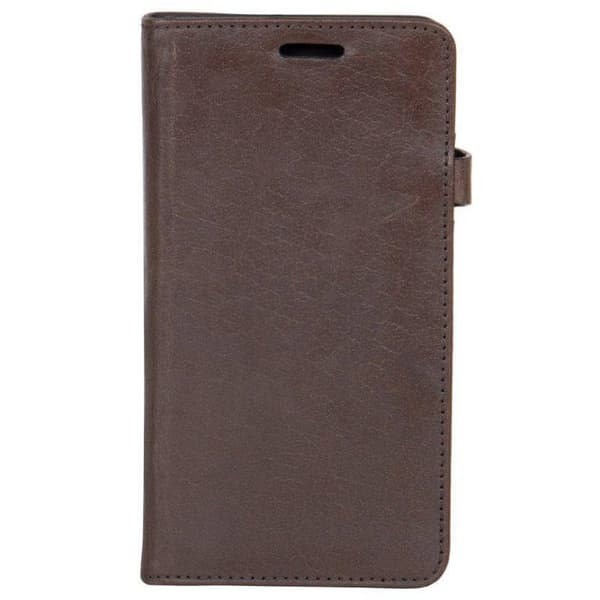Wallet Læder Samsung S6 Brun