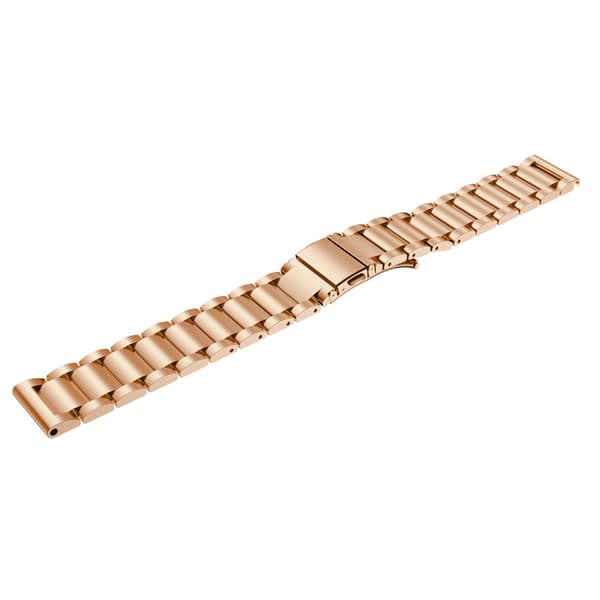 Rustfri stålurrem - Komfortabel og sikker pasform Gold 22 mm