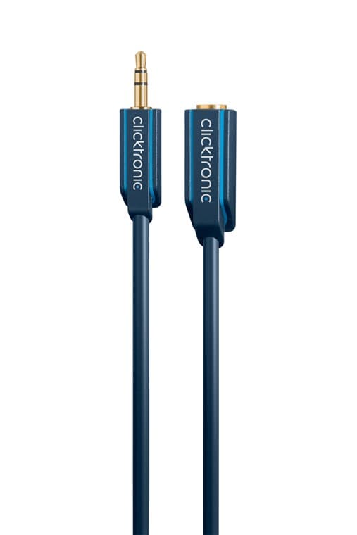3,5 mm AUX-forlængerkabel, stereo