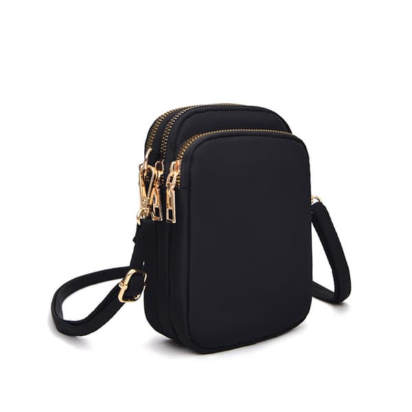 Crossbody mobiltaske Black