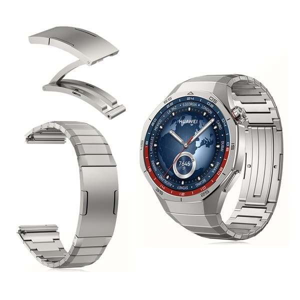 Titanium klokkerem for Huawei GT5 Pro Silver