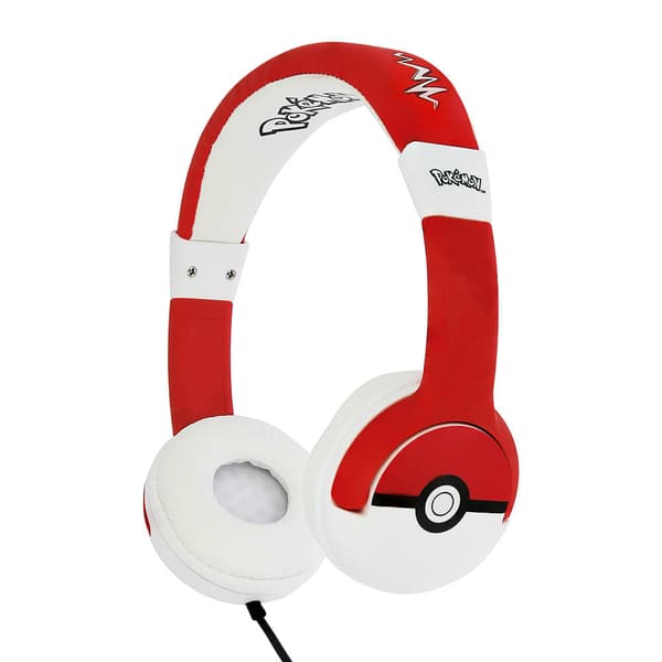 Headphone Wired On-Ear 85dB Pokeball