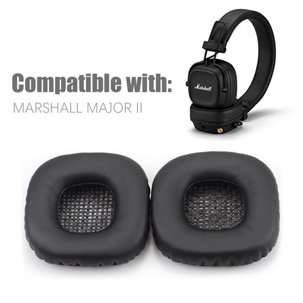 Øreputer og hodebåndpute for Marshall Major 1 Black