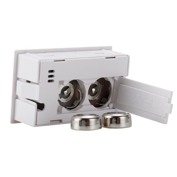 Mini digitalt hygrometer / termometer 5-pak White