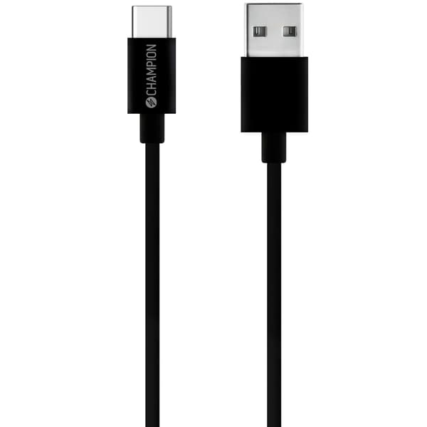USB-A til USB-C kabel 3m sort