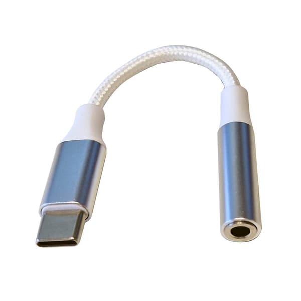 Adapter Audio USB-C til 3,5 mm Stereo White