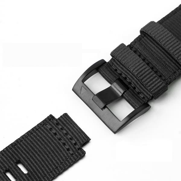 Klockarmband i Nylon för Garmin Black