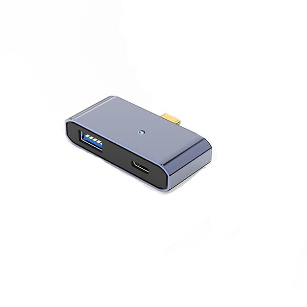 Kullattu USB-C-USB-sovitin