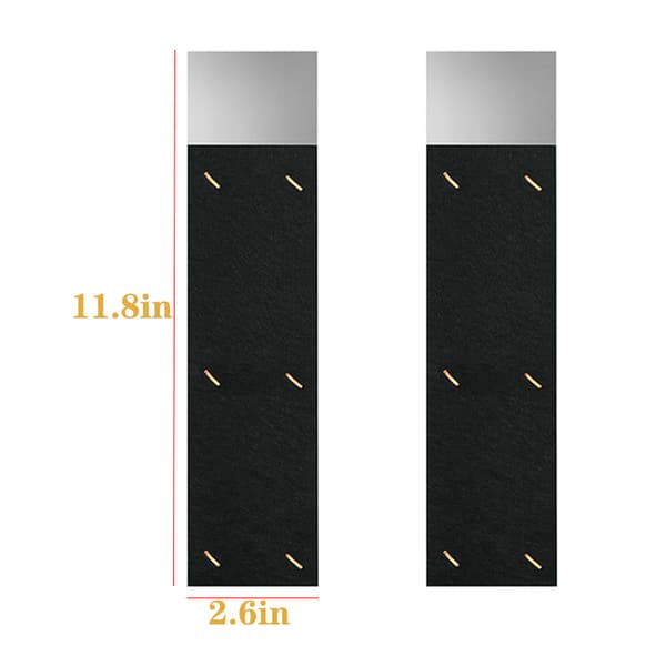 2PCS Avloppsrörsljuddämpare S