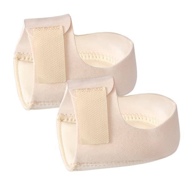Hælsokker til mænd og kvinder Beige