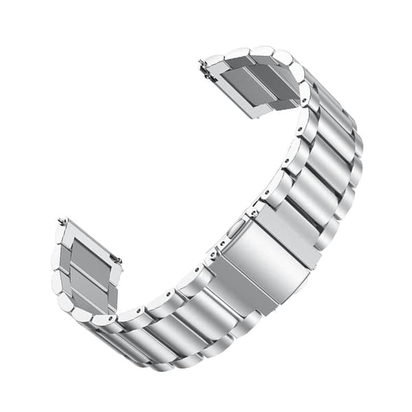 Rustfri stålurrem - Komfortabel og sikker pasform Silver 18 mm