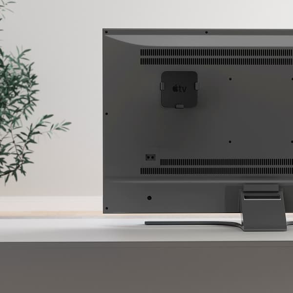 Hållare Apple TV HD 4K 1:a/2:a/3:e/4:e Gen. Svart
