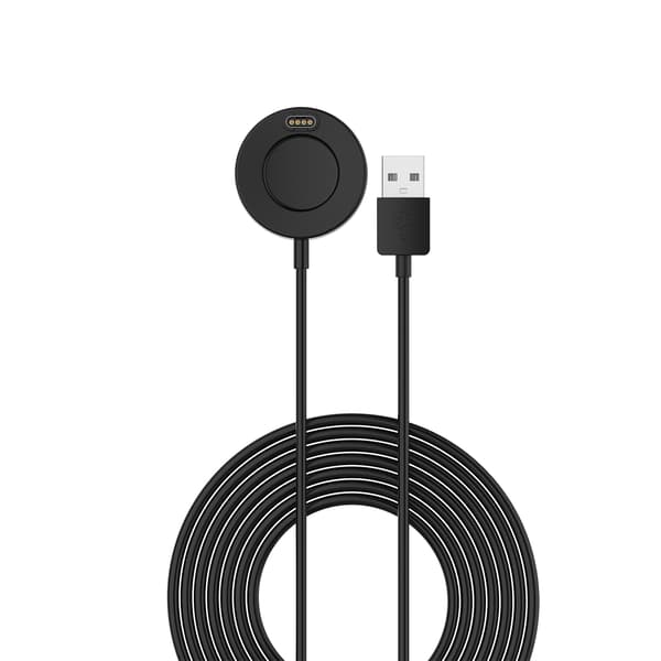 USB-A oplader til Garmin Fenix 8/7/6/5 Smartwatch, 1m