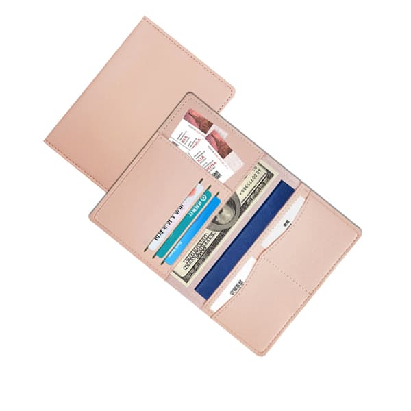 Smart & Praktisk Pastholder i PU-Læder - Rosa Pink