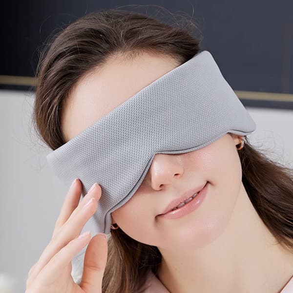 Fulddækkende søvnmaske til øjne og ører Grey