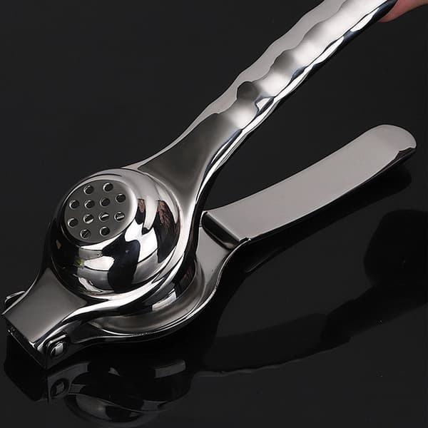 Manuell citronpress i rostfritt stål
