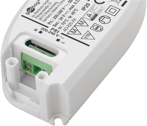 LED-muuntaja 24 V (DC) (DC), 8 W