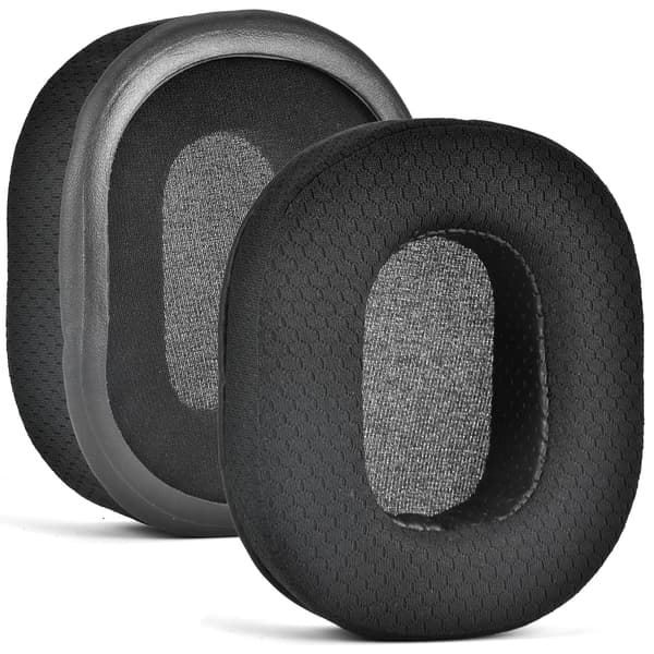 Erstatningsøreputer for Razer BlackShark V2 X, mikrofondeksel Black