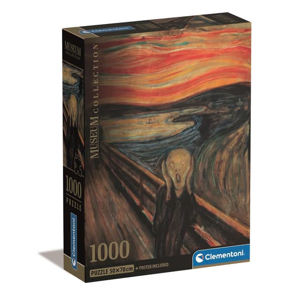 Pussel 1000 Pcs CB Museum Munch "The Scream"