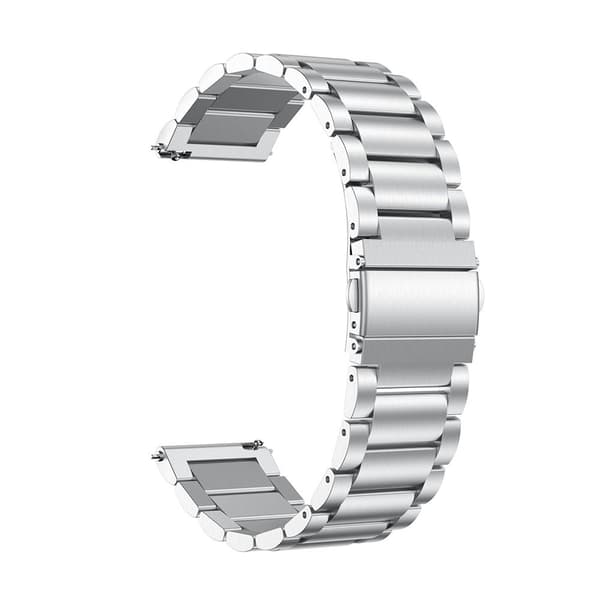 Rustfri stålurrem - Komfortabel og sikker pasform Silver 18 mm
