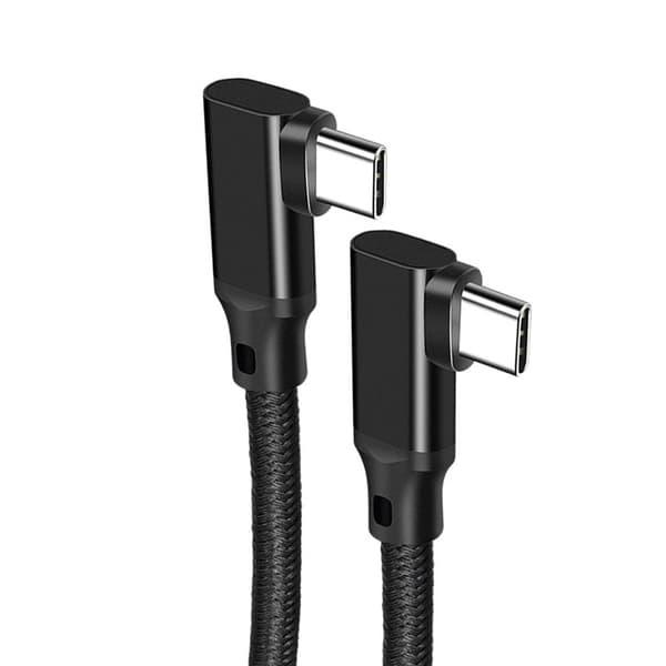 VR-linkkikaapeli - PQ121 musta punottu 3 m