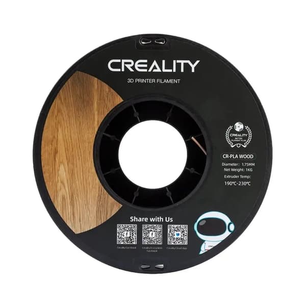 CR-PLA Träfilament Creality (White Pine)